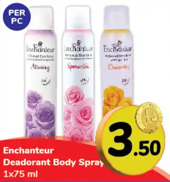 Day To Day Enchanteur Deadorant Body Spray 1x75 ml offer
