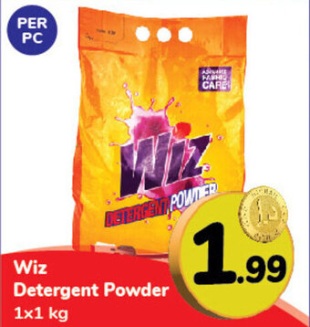 Day To Day Wiz Detergent Powder 1x1 kg offer