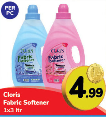 Day To Day Cloris Fabric Softener 1x3 ltr offer