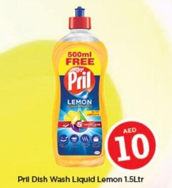 Nesto Pril Dish Wash Liquid Lemon 1.5Ltr offer