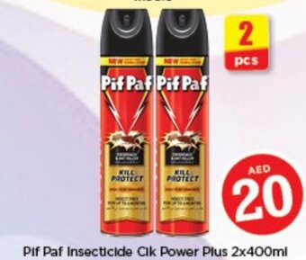 Nesto Pif Paf Insecticide Cik Power Plus 2x400ml offer