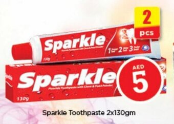 Nesto Sparkle Toothpaste 2x130gm offer