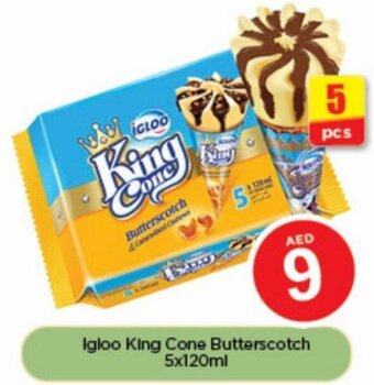 Nesto Igloo King Cone Butterscotch 5x120ml offer