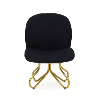 PAN Emirates Creswell dining chair - black & gold offer