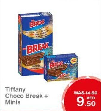 Choithrams Tiffany Choco Break + Minis offer
