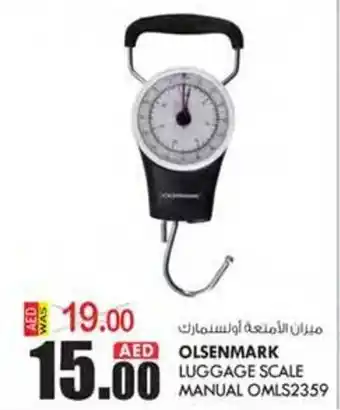 KM Trading OLSENMARK LUGGAGE SCALE MANUAL OMLS2359 offer