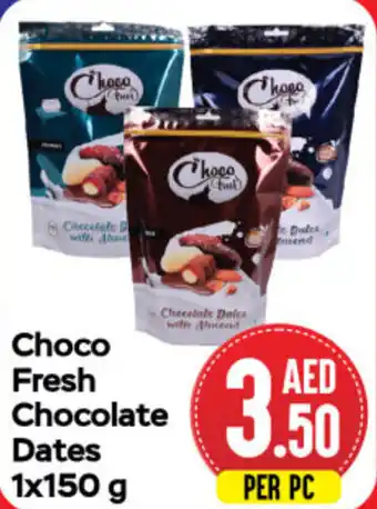 Day To Day Choco Fresh Chocolate Dates 1x150g offer