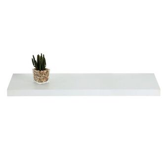 Homes R Us Engineered wood wall shelf - white offer