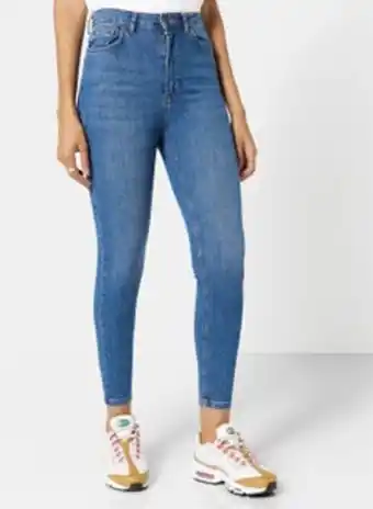 Noon High waist skinny jeans blue offer