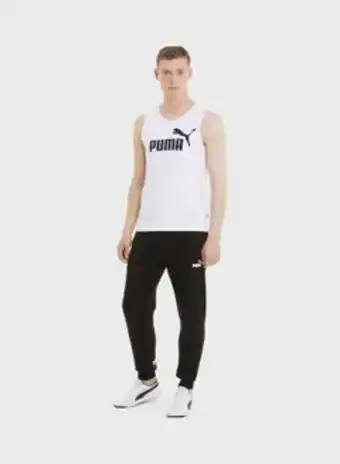 Noon Essential logo detail sleeveless vest white/black offer