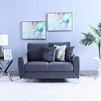 Danube Home Jozel 2-seater fabric sofa offer