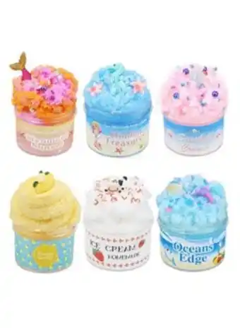 Noon 6-piece fluffy ice cream slime clay offer