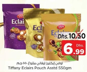 Nesto Tiffany Eclairs Pouch Asstd 550gm offer