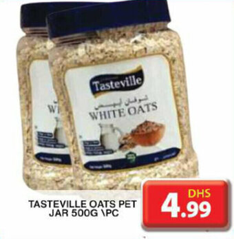 Grand Hyper Market TASTEVILLE OATS PET JAR 500G \PC offer