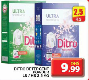 Grand Hyper Market DITRO DETERGENT POWDER LS / HS 2.5 KG offer
