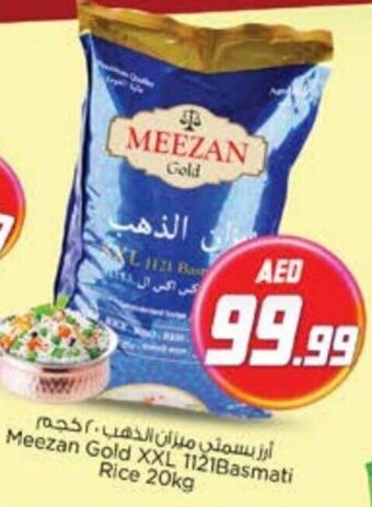 Nesto Meezan Gold XXL 1121Basmati Rice 20kg offer
