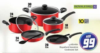 Nesto Royalford Nonstick Cookware Set offer