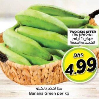 Nesto Banana Green per kg offer