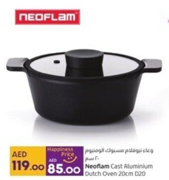 Lulu Hypermarket Neoflam Cast Aluminium Dutch Oven 20cm D20 offer