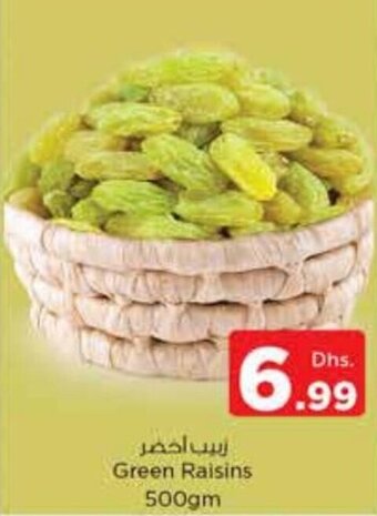 Nesto Green Raisins 500gm offer