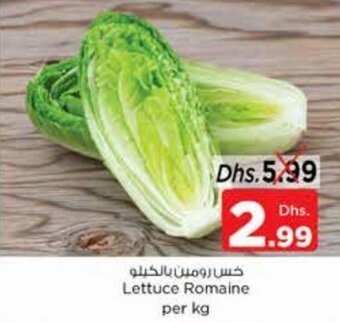 Nesto Lettuce Romaine per kg offer