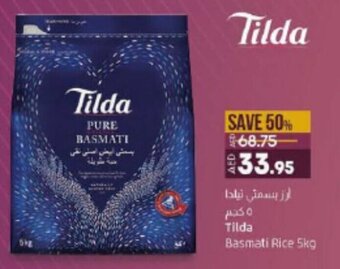 Lulu Hypermarket Tilda Basmati Rice 5kg offer