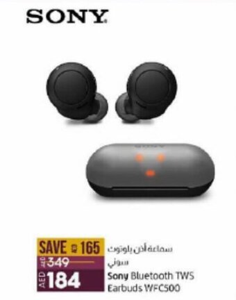 Lulu Hypermarket Sony Bluetooth TWS Earbuds WFC500 offer