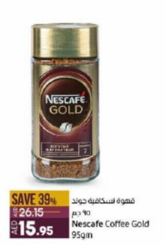 Lulu Hypermarket Nescafe Coffee Gold 95gm offer