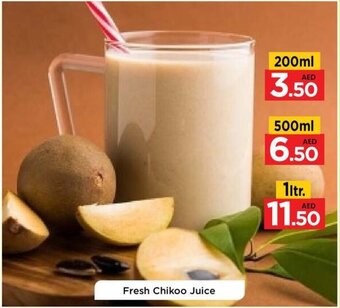 Nesto Fresh Chikoo Juice offer
