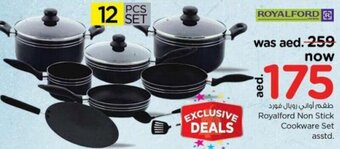 Nesto Royalford Non Stick Cookware Set asstd. offer