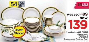 Nesto Delcasa Melamine Dinner Set offer