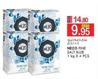KM Trading NEZO FINE SALT BLUE 1 kg X 4 PCS offer