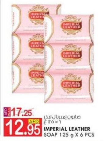 KM Trading IMPERIAL LEATHER SOAP 125 g X 6 PCS offer