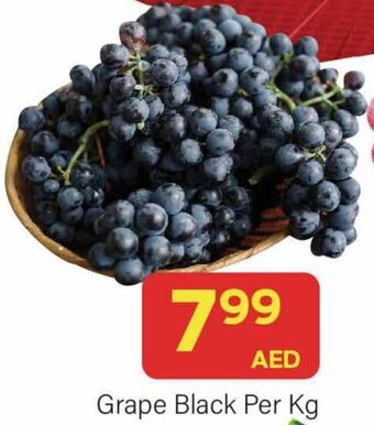 City Retail Supermarket Grape Black Per Kg offer