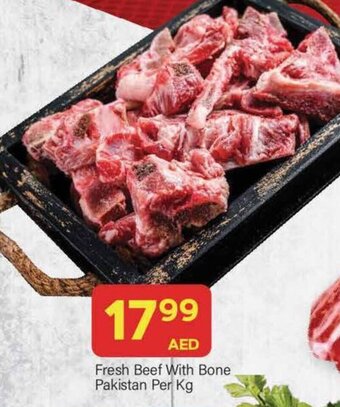 City Retail Supermarket Fresh Beef With Bone Pakistan Per Kg offer