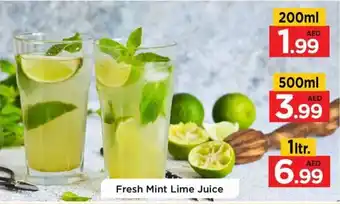 Nesto Fresh Mint Lime Juice offer