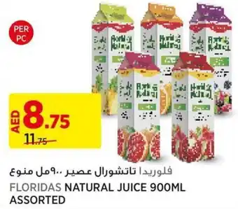 Aswaaq FLORIDAS NATURAL JUICE 900ML ASSORTED offer