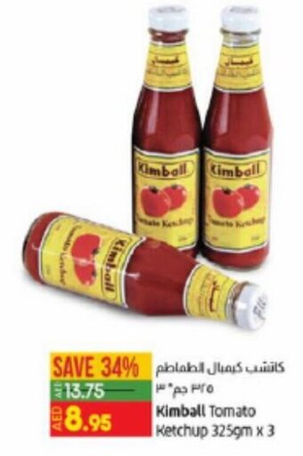Lulu Hypermarket Kimball Tomato Ketchup 325gmx3 offer