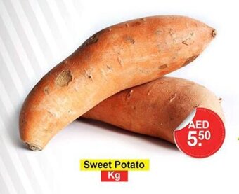 Al Madina Hypermarket Sweet Potato Kg offer