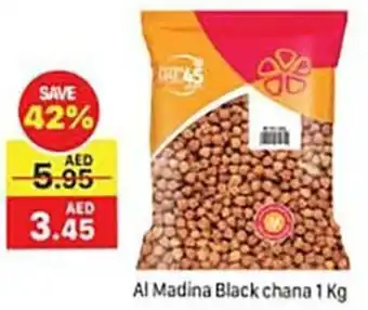 Al Madina Hypermarket Al Madina Black chana 1 Kg offer