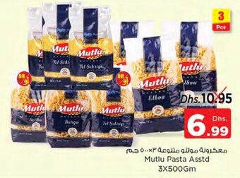 Nesto Mutlu Pasta Asstd 3X500Gm offer
