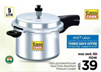Nesto Easy Cook Aluminium Pressure Cooker offer