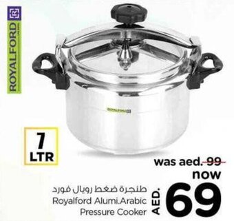 Nesto Royalford Alumi.Arabic Pressure Cooker offer