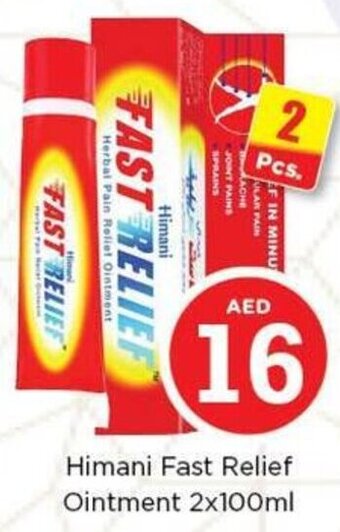 Nesto Himani Fast Relief Ointment 2x100ml offer