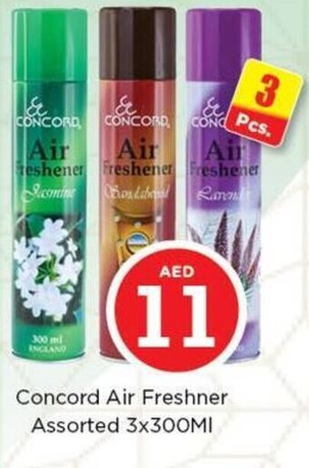 Nesto Concord Air Freshner Assorted 3x300MI offer