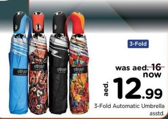 Nesto 3-Fold Automatic Umbrella asstd. offer