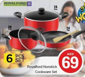 Nesto Royalford Nonstick Cookware Set offer