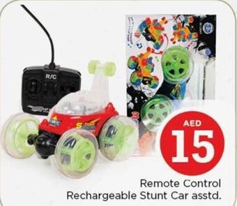 Nesto Remote Control Rechargeable Stunt Car asstd. offer