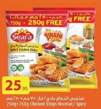 Earth Supermarket 250g+750g Chicken Strips Normal/ Spicy offer