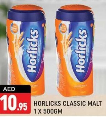 Shaklan HORLICKS CLASSIC MALT 1 X 500GM offer